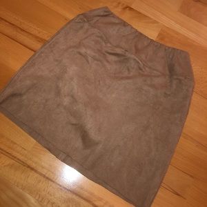 Wilfred Free Suede Mini Skirt